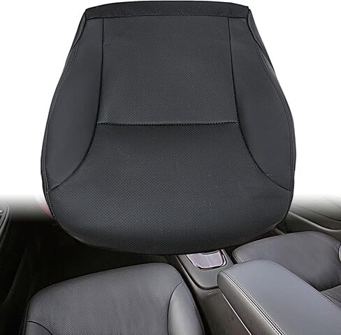 Priprilod Black Perforated Leather Driver Side Bottom Replacement Seat Cover Compatible with Lexus ES300 ES330 2002 2003 2004 2005 2006 in Saudi Arabia