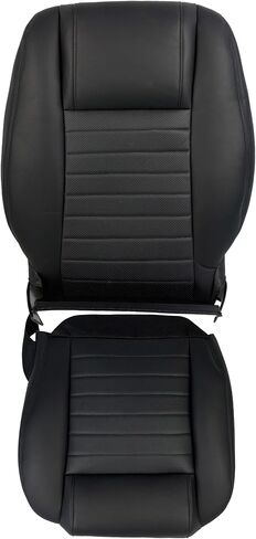 Car Seat Cover for Ford Mustang 2005-2009,Front Driver Bottom - Top Back Seat Cover Set,Replacement Driver Seat Covers Set for Ford Mustang 2005-2009,Black in Saudi Arabia