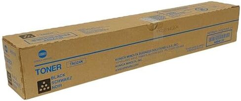 OEM Konica Minolta A8DA130 TN324K Black Toner Cartridge Bizhub C258 C308 C368 in Kuwait