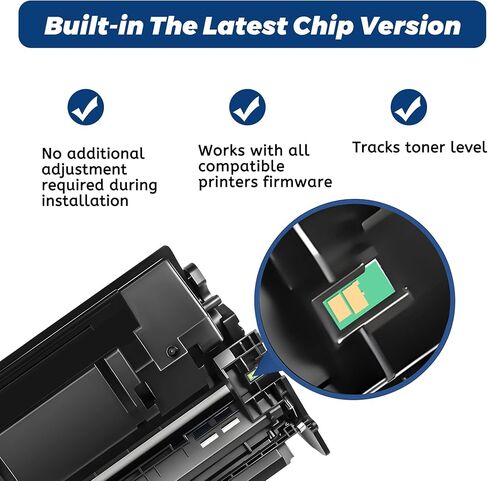 T06 Black Toner Cartridge with Chip Version,Compatible for Canon T06 T06L for imageRunner 1643i 1643iF MF1643i II MF1643iF 1643P X All-in-One Printer Ink in Kuwait