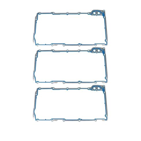 LS Oil Pan Gasket Set of 3 - Replaces OS30693R 12612350 OS32241 12558760 12580672 - Compatible with GM LS1 LS2 LS3 LS6 LM7 LQ4 LQ9 V8 Engines, for Chevy Pontiac Saab Isuzu in Kuwait