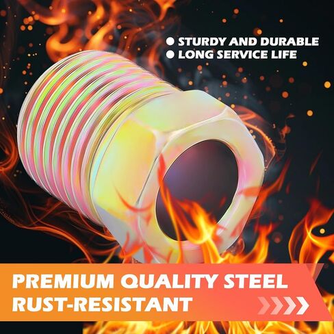 35PCS Brake Line Fittings Kit,Steel Brake Line Tubing Kit for 1/4" & 3/16" Brakes Lines Union,Inverted Flares Brakes Lines Repair Kits of Car Tools for Maintenance Hydraulic Systems in Kuwait