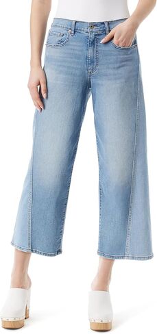 Jessica Simpson Women's Melody High Rise Wide Leg Crop Standard in Saudi Arabia