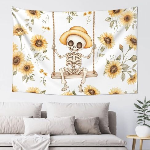 AZGNHM Beach Wall Tapestry with Cool Giraffe Family Design, 60 x 40 inches, Colorful Ocean Scene, 60x40 inches (Giraffe Family) in Saudi Arabia