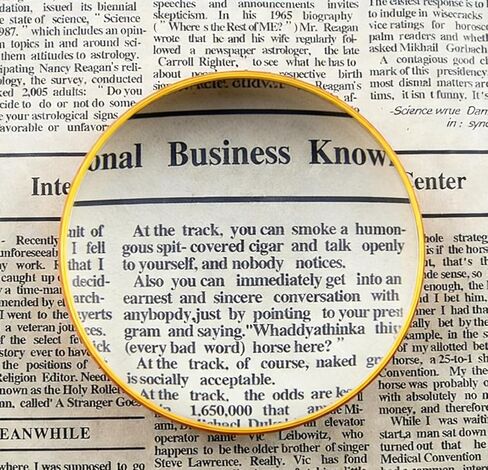 Rongon Crystal Dome Magnifier 6X Paperweight Magnifying Glass for Reading Half Ball Lens Magnifier with Cleaning Cloth （60MM） in Saudi Arabia