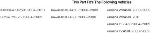 TUSK Accelerator Pump Rebuild Kit for Yamaha YFZ 450 2004-2009 in Saudi Arabia
