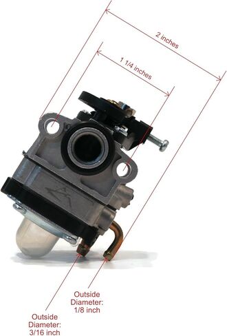 The ROP Shop | Carburetor Carb fits Troy-Bilt 2006 2007 2008 2009 TB144 TB 144 Garden Tillers in Saudi Arabia