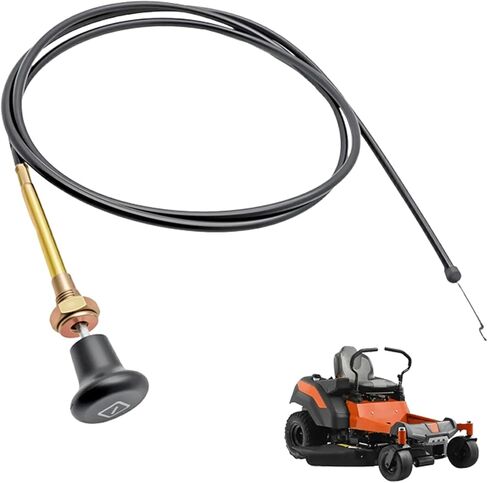 539112439 كابل الاختناق مناسب لنماذج جزازة العشب Husqvarna EZ 4216 HO EZ 4217 KAA EZ 4819 KAA EZ 4822 BI EZ 4824 BI MZ 52-967602901-00 MZ 52-96766600100 بديل أسود لـ 539130209 in Kuwait