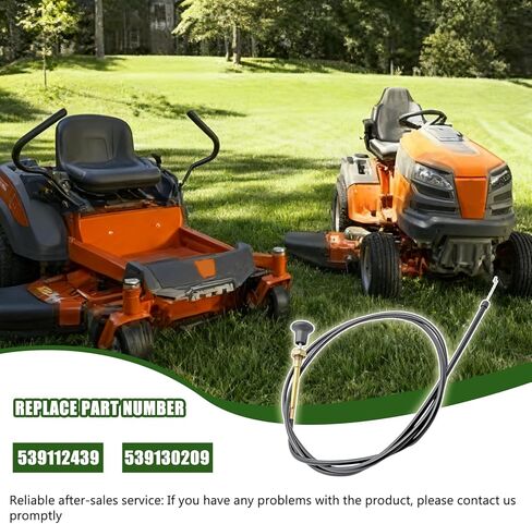 539112439 كابل الاختناق مناسب لنماذج جزازة العشب Husqvarna EZ 4216 HO EZ 4217 KAA EZ 4819 KAA EZ 4822 BI EZ 4824 BI MZ 52-967602901-00 MZ 52-96766600100 بديل أسود لـ 539130209 in Kuwait