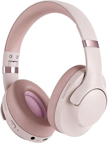 الوردي الهجينة النشط الضوضاء إلغاء سماعات رأس Bluetooth ANC إلغاء الضوضاء اللاسلكية على سماعات رأس الأذن تجريب الصالة الرياضية الصوتي in Kuwait