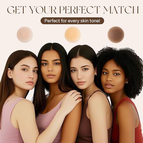 Nipple Covers for Women – Reusable Sticky Silicone Nipple Covers,Seamless Nipple Cover with Travel Box Red in Kuwait