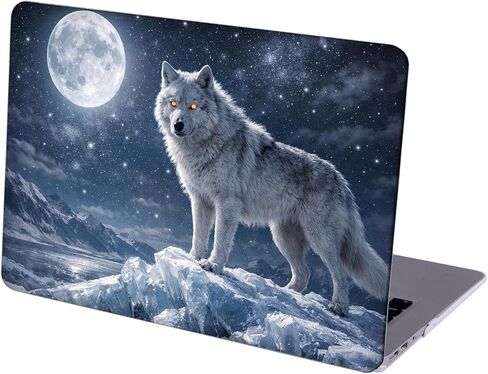Compatible with MacBook Air 15.3-inch, Hard Shell Case with Keyboard Cover and Screen Protector (A2941, M2 Chip / A3114, M3 Chip / A3241, M4 Chip, 2023-2025 Release) - Wolf MC22105 in Saudi Arabia