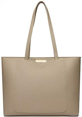 محافظ وحقائب يد نسائية من الجلد الصناعي، حقيبة حمل للسفر، حقيبة كتف كبيرة بسحاب بأربعة ألوان in Kuwait