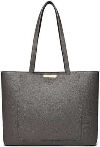 Women's Faux Leather Purses and Handbags for Women, Travel Tote Bag, Large Shoulder Bag with Zipper in 4 Colors in Saudi Arabia