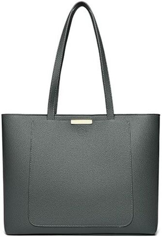 Women's Faux Leather Purses and Handbags for Women, Travel Tote Bag, Large Shoulder Bag with Zipper in 4 Colors in Saudi Arabia