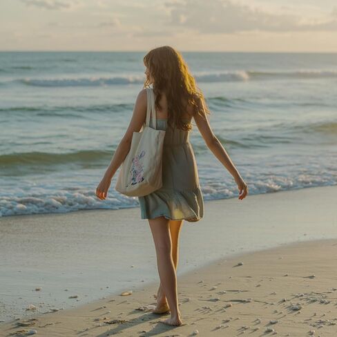 حقيبة أرنب عيد الفصح للنساء، نمط الأزهار مع جيب داخلي. in Kuwait