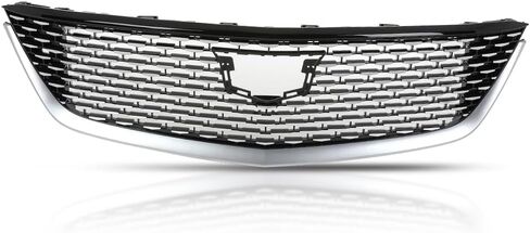 Front Grill Grille Compatible with Cadillac CT5 Luxury 2020-2023 84934970 Black & Chrome in Saudi Arabia