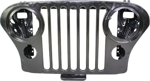 Garage-Pro Grille Assembly for Jeep CJ5 CJ7 1972-1986, Scrambler 1981-1985, Jeep Grill, Painted Black CH1200139 in Saudi Arabia