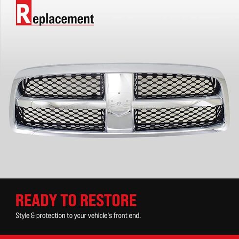 Garage-Pro Grille Assembly for Jeep CJ5 CJ7 1972-1986, Scrambler 1981-1985, Jeep Grill, Painted Black CH1200139 in Saudi Arabia