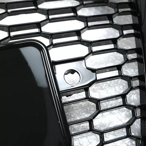 RS4 Style Honeycomb Mesh Hex Grille Black Fit for A D A4/S4 B9 2017-2019 in Kuwait