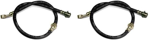 Arrhythmic Rear Brake Hydraulic Hose - 2PCs Automotive Replacement Brake Hoses for Chevrolet Chevelle 4.1L 1969-1972, for Chevrolet Chevelle 5.0L 1969-1972, for Chevrolet Chevelle 5.7L 1969-1972 in Kuwait