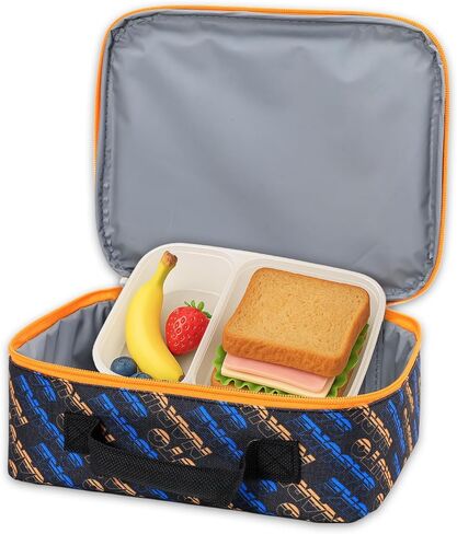 Naruto Backpack with Lunch Box - Bundle with 16" Anime Backpack, Lunch Bag, Stickers, Water Bottle, More | Naruto School Bag for Kids, Boys, Girls in Kuwait