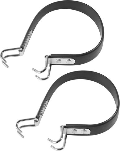 2PCS Battery Strap,Car Accessories 14 inch Heavy Duty Metal Car Battery Lifting Strap, Batteries Lifting Tool,Automotive Replacement,Compatible with Most 6V,8V,12V Golf Cart Batteries in Kuwait