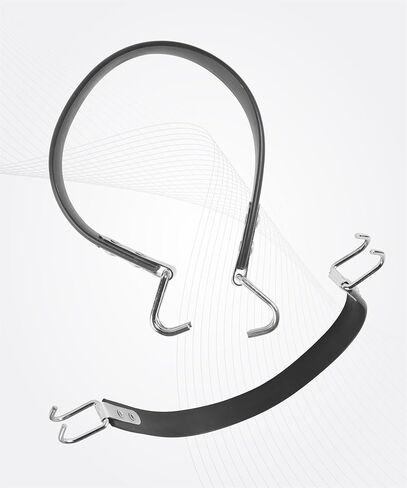 2PCS Battery Strap,Car Accessories 14 inch Heavy Duty Metal Car Battery Lifting Strap, Batteries Lifting Tool,Automotive Replacement,Compatible with Most 6V,8V,12V Golf Cart Batteries in Kuwait