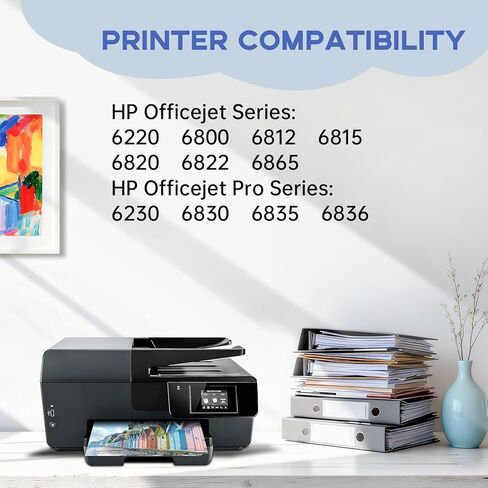 مجموعة خراطيش حبر Miss Deer 934 و935 متوافقة مع HP 934XL 935XL تعمل مع HP Officejet Pro 6830 6230 6835 6812 6815 6820 6220 6800(BK,C,M,Y) 4 عبوات in Kuwait