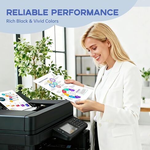 مجموعة خراطيش حبر Miss Deer 934 و935 متوافقة مع HP 934XL 935XL تعمل مع HP Officejet Pro 6830 6230 6835 6812 6815 6820 6220 6800(BK,C,M,Y) 4 عبوات in Kuwait
