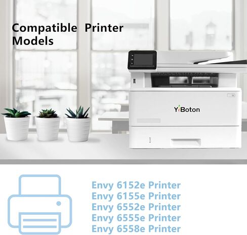 High Yield 68 68e Black and Tri-Color Ink Cartridge Set 7FP21TN 7FP20TN Compatible for HP 68 68XL 68e Ink for Envy 6152e 6155e 6552e 6555e 6558e Printer (2 Pack 1 Black, 1 Tri-Color) in Kuwait