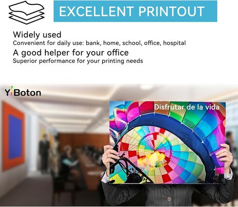 High Yield 68 68e Black and Tri-Color Ink Cartridge Set 7FP21TN 7FP20TN Compatible for HP 68 68XL 68e Ink for Envy 6152e 6155e 6552e 6555e 6558e Printer (2 Pack 1 Black, 1 Tri-Color) in Kuwait