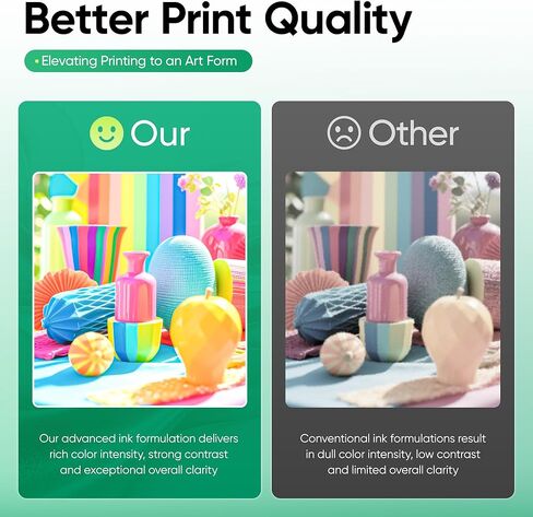 738 خراطيش حبر 300 مل 4 عبوات بديلة عالية الإنتاجية لحبر HP 738 738XL حبر 498N8A 676M6A 676M7A 676M8A متوافق مع طابعات HP DesignJet T850 T950 ذات التنسيق العريض باللون الأسود والأرجواني السماوي والأصفر in Kuwait