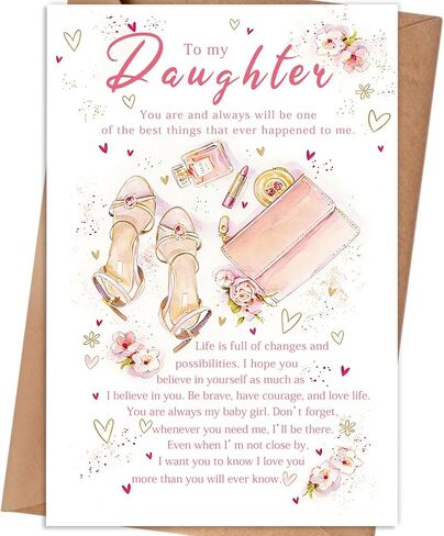 Granddaughter Birthday Card, Birthday Card & Gifts for Granddaughter from Grandparents, Granddaughter Birthday Gift Adult in Kuwait