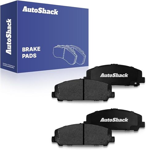 مجموعة وسادات الفرامل الأمامية من السيراميك من AutoShack لاستبدال 2017-2024 Nissan TITAN 2017-2024 Nissan Armada 2014-2024 INFINITI QX80 2011-2013 INFINITI QX56 2011-2012 سوزوكي خط الاستواء 4-PC in Saudi Arabia