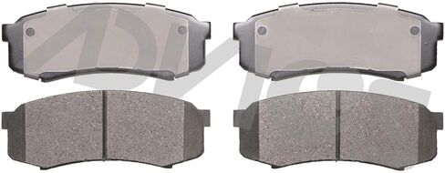 AD0606 OEM ADVICS Ultra-Premium Ceramic Disc Brake Pad Set - Compatible with Select Lexus GX460, GX470, LX450; Mitsubishi Montero; Toyota 4Runner, FJ Cruiser, Land Cruiser, Sequoia; REAR in Kuwait