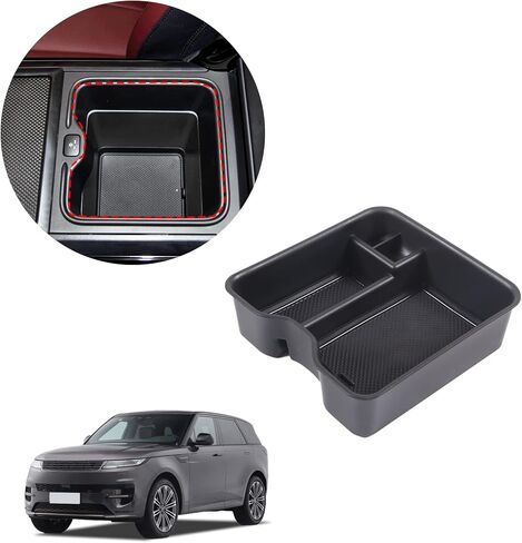 HAPPYHORSE Car armrest Organizer Storage Box Compatible with Land Rover Range Rover Sport/Vogue 2023-2026 Center Console armrest Storage Box Organizer Tray Accessories (Style B) in Saudi Arabia