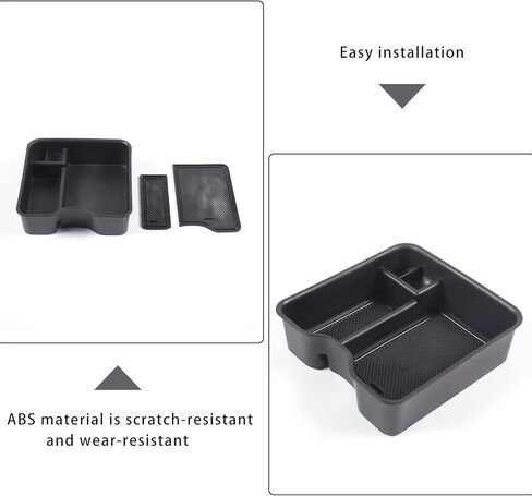HAPPYHORSE Car armrest Organizer Storage Box Compatible with Land Rover Range Rover Sport/Vogue 2023-2026 Center Console armrest Storage Box Organizer Tray Accessories (Style B) in Saudi Arabia
