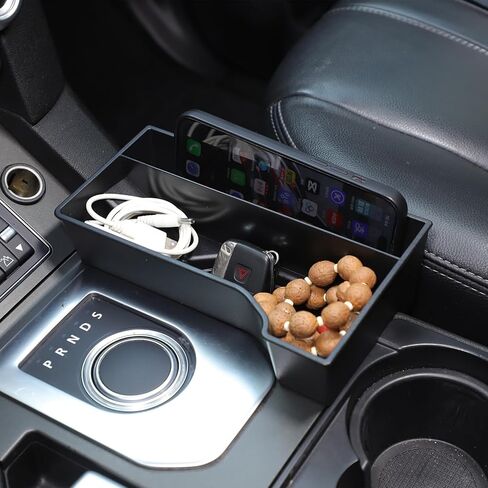 Center Console Organizer Compatible with 2010-2016 Land Rover Discovery 4 Gear Shift Side Tray, LR4 Center Console Organizer Tray, Key Card Coin Secondary Storage Box (Left Hand Drive) in Saudi Arabia