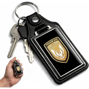 Brotherhood 1989 Compatible with Pontiac Trans Am Gold Emblem Design Keychain Key Holder Key Ring For Men Heavy Duty Car Keyring For Men and Women in Kuwait