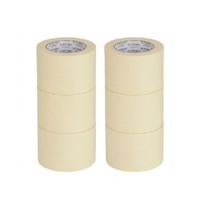 NORTHSKY Masking Tape, Pack of 6 Rolls, 3" x 60 yds for General Purpose Use (360 Total Yards) in Kuwait