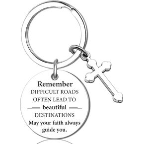 Confirmation Gifts for Teen Boys Girls Baptism First Communion Gifts for Boys Girls Religious Christian Keychain for Women Teenage Confirmation Gift for Women Catholic Birthday Christmas Gift Ideas in Kuwait