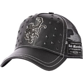 Red Monkey Designs Classico Hard Black RM1509 New Limited Edition Trucker Snapback Hat Cap in Kuwait