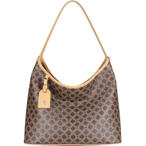 Royal Bagger Retro Tote Bag for Women, Large Capacity Handbag & Fashion Shoulder Purse, Signature Canvas & Leather 5269 in Kuwait