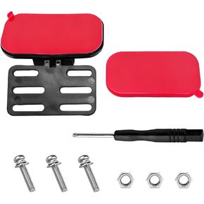 Car Rear Camera Holder, Adjustable Adhesive Vehicle Back Windshield Backup Camera Mount, Automotive Dash Cam Rearview Cam Reverse Bracket, Universal for SUV Sedan Truck (Black) in Kuwait