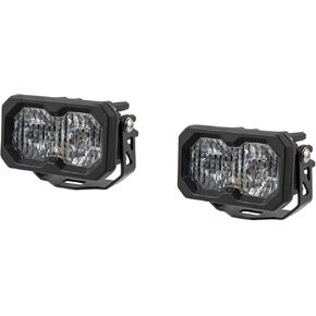 C2 2.0 SAE/DOT White Pro Standard LED Pod (pair), Combo/Driving w/Amber Backlight in Kuwait