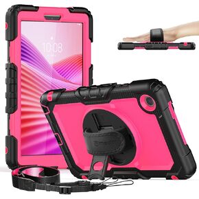 Timecity Case for Lenovo Tab M10 Plus 3rd Gen Case 10.6 inch 2022, for Lenovo TB125FU/ TB128FU/ TB128XU Case, for M10 FHD Plus 3rd Gen 10.6 inch 2022, Heavy Duty Protection Screen Protector - Black in Saudi Arabia