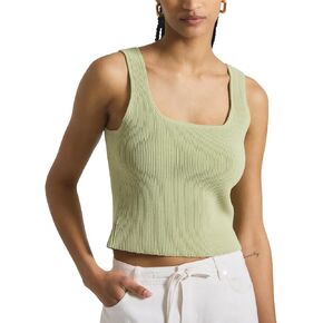 Derek Lam 10 Crosby Women's Sain Rib Knit Sweater Tank in Kuwait
