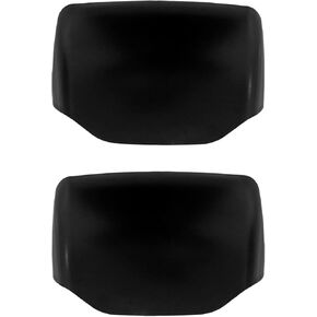 غطاء مرآة غطاء محرك السيارة Yuanone باللون الأسود يناسب Kenworth T680، Peterbilt 579 587، الجانب الأيسر/السائق والجانب الأيمن/الراكب in Kuwait