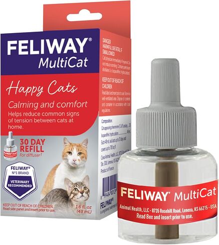 FELIWAY MultiCat Calming Pheromone, 30 Day Refill - 3 Pack in Kuwait